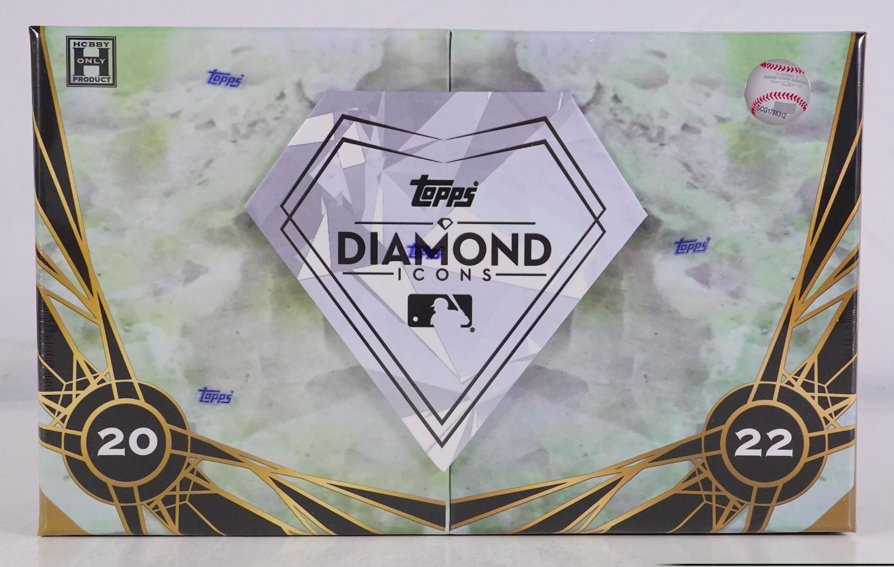 2022 Topps Diamond Icons Baseball Hobby Box DA Card World