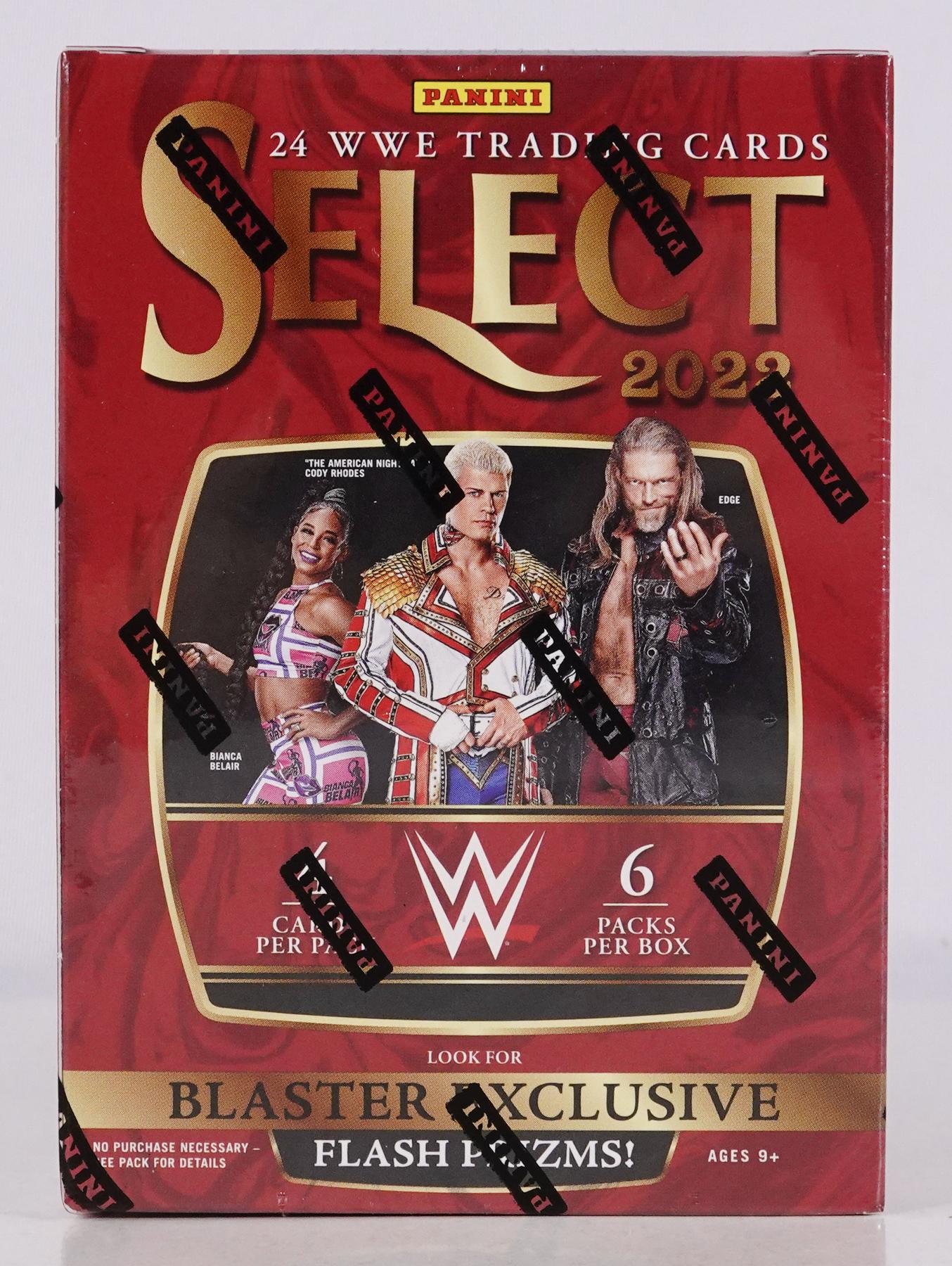 2022 Panini Select WWE Wrestling 6Pack Blaster Box DA Card World