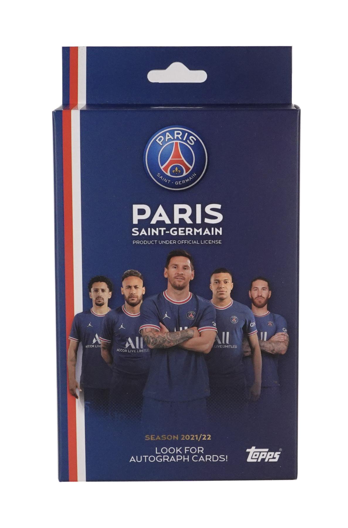 2021/22 Topps Paris Saint-Germain PSG Soccer Team Set (Hanger Box 