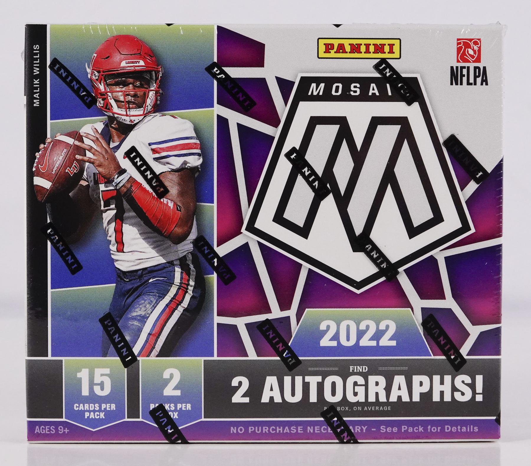 Shop Warren Moon 2022 NFL Mosaic NFT Digital Trading Cards