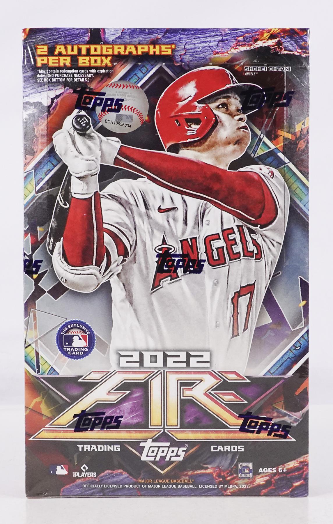 優先配送 ⑤TOPPS MLB FIRE BASEBALL HOBBY BOX 2022 ecousarecycling.com