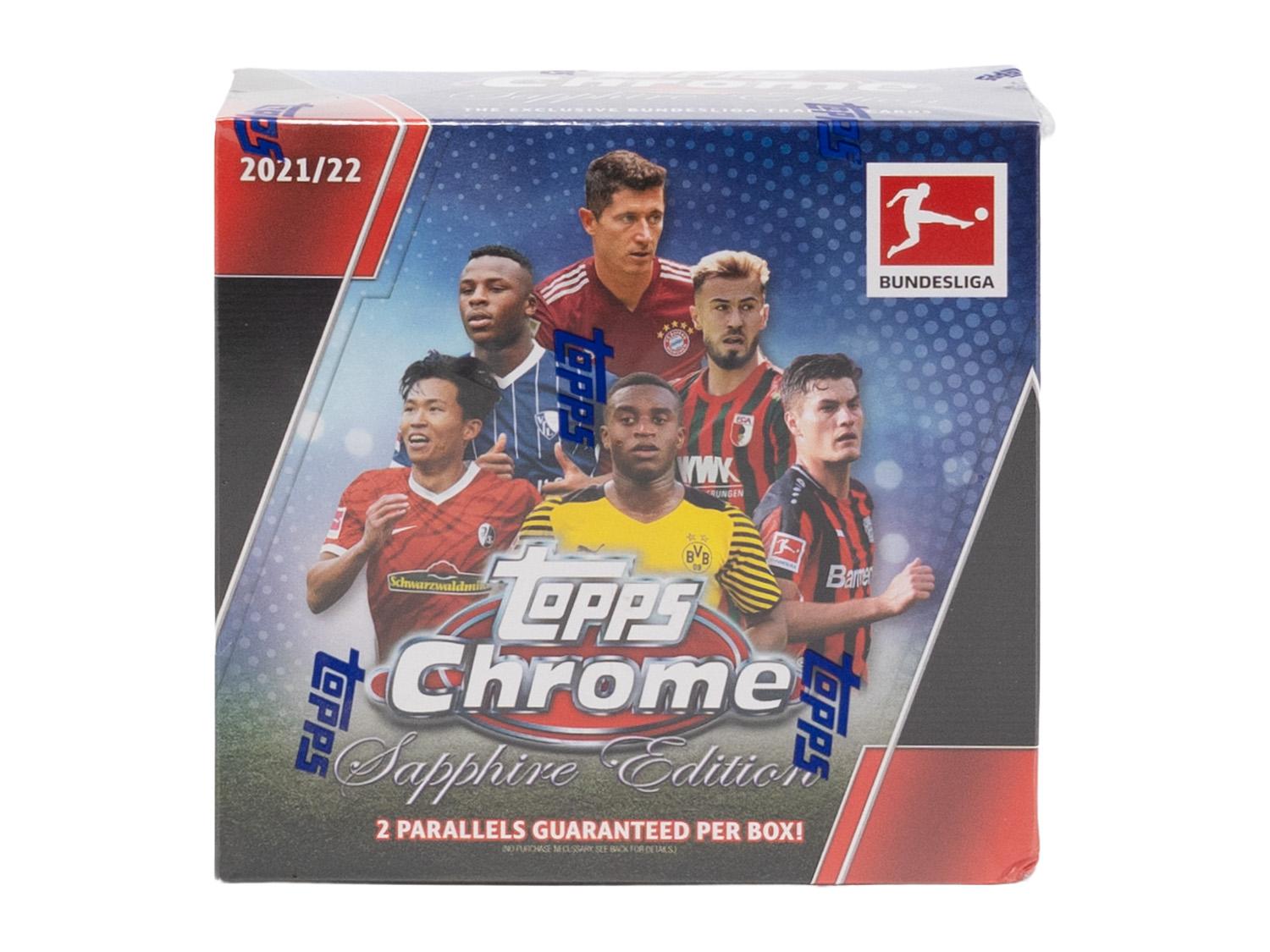 2021/22 Topps Chrome Bundesliga Sapphire Edition Soccer Hobby Box