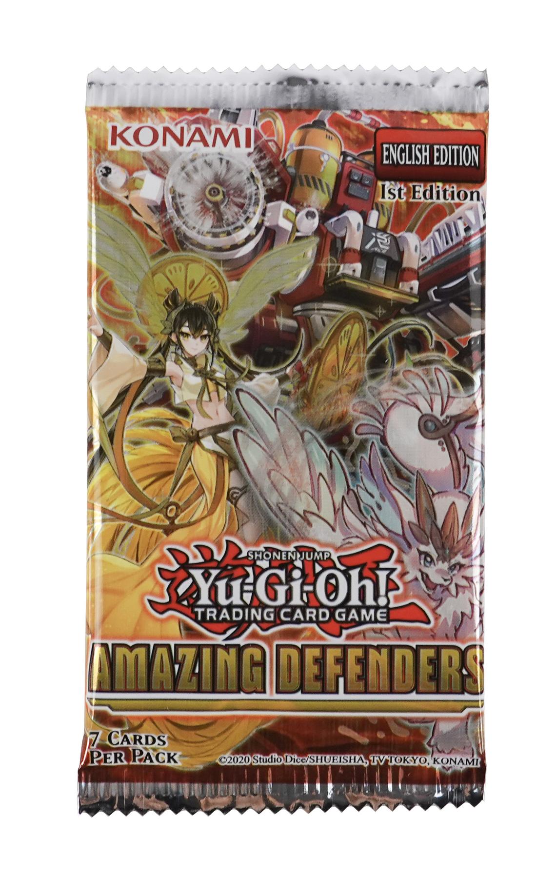 YuGiOh Amazing Defenders Booster Pack DA Card World