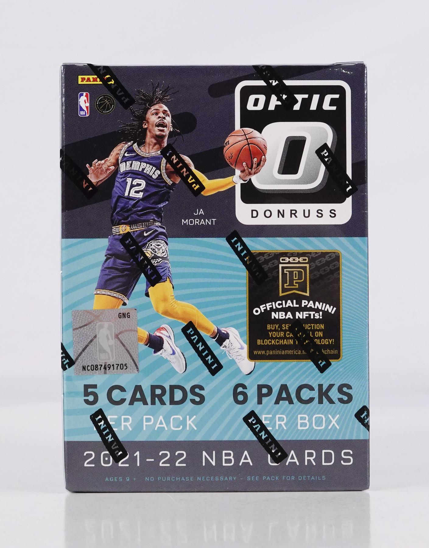 2021/22 Panini Donruss Optic Basketball 6-Pack Blaster 20-Box Case