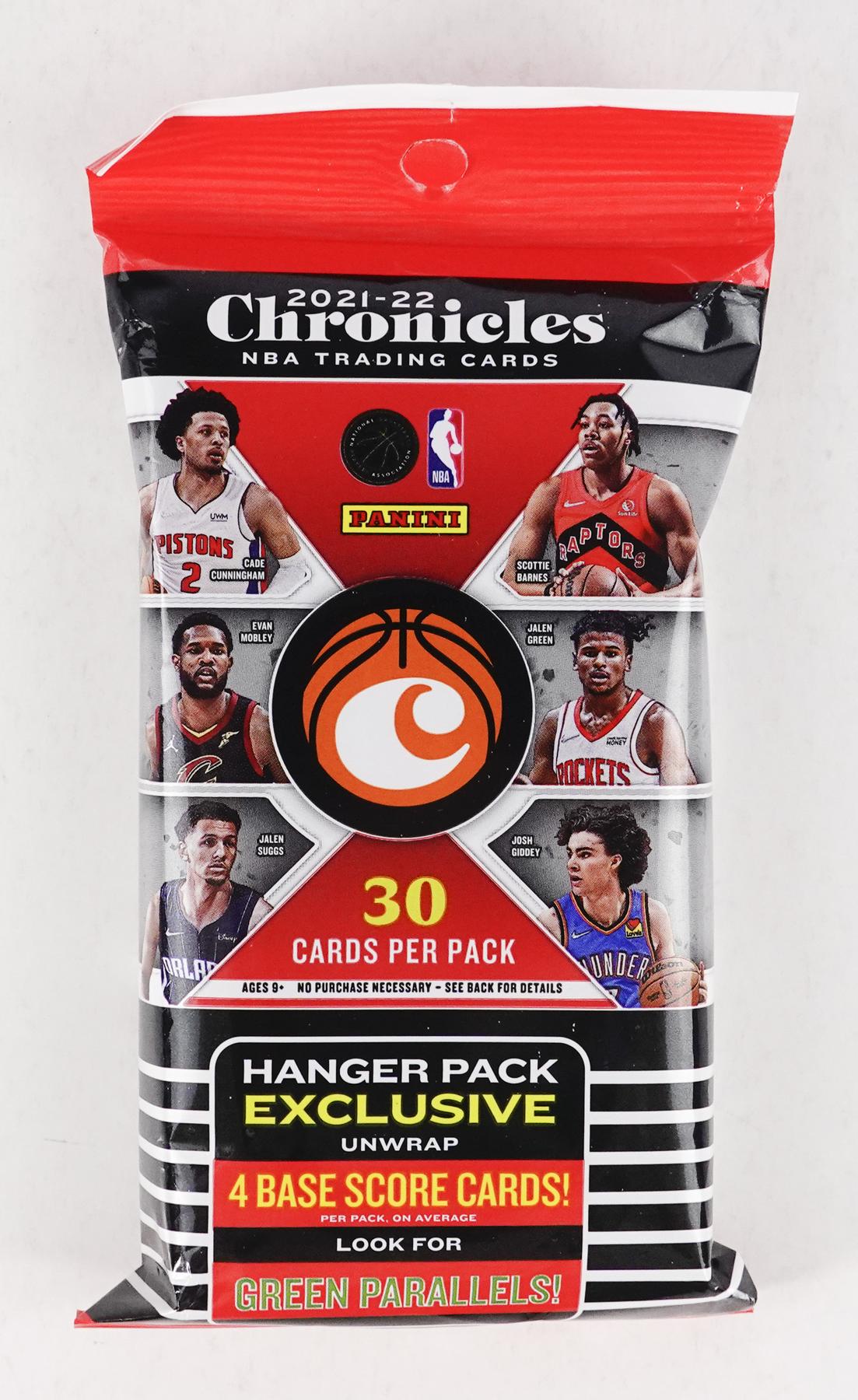 全国送料無料ギフト 2021/22 Panini Chronicles Basketball Hanger Pack | DA Card World その他