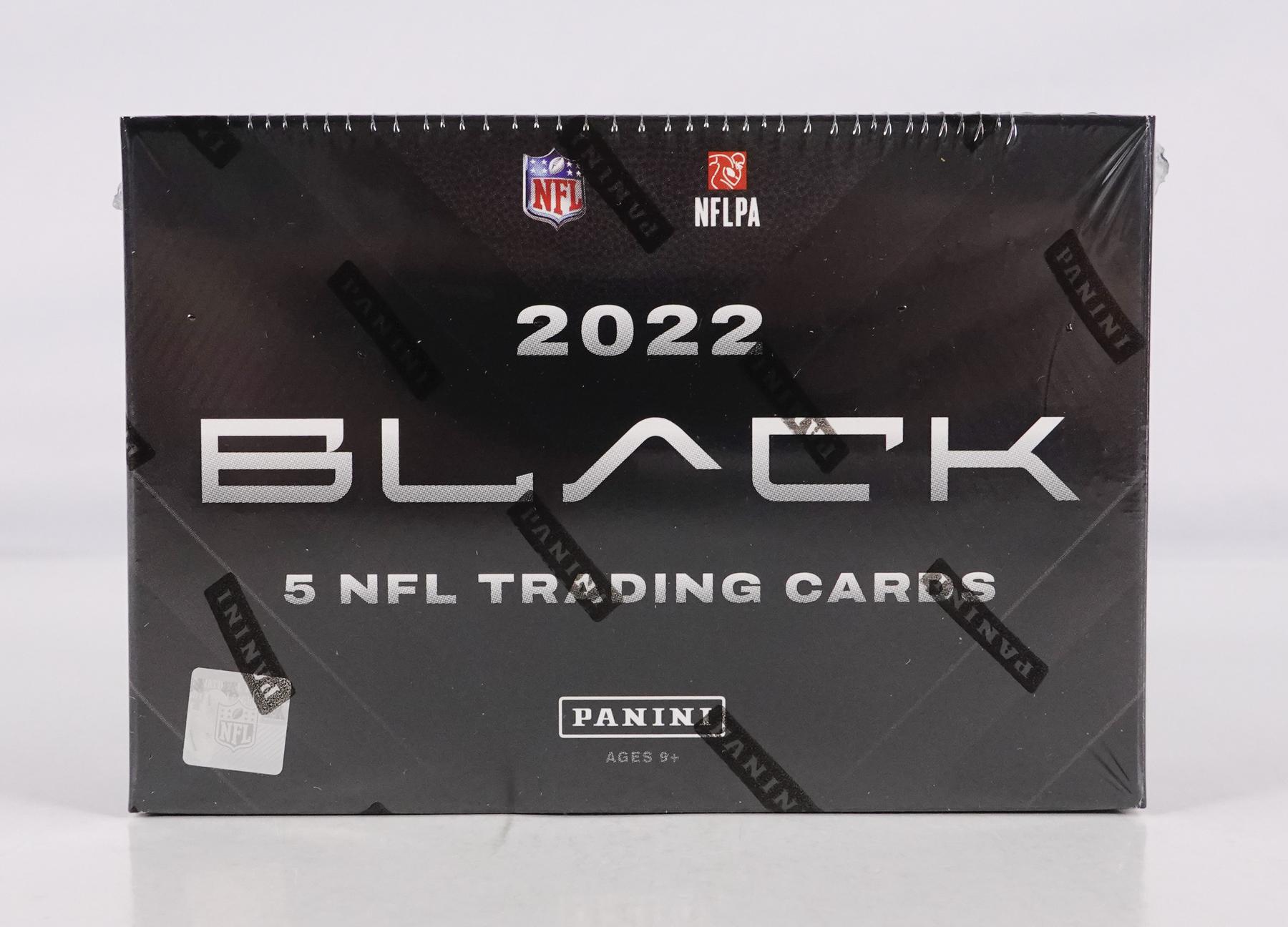 Garrett Wilson 2022 Panini Black Sizeable Rookie Jersey Signatures