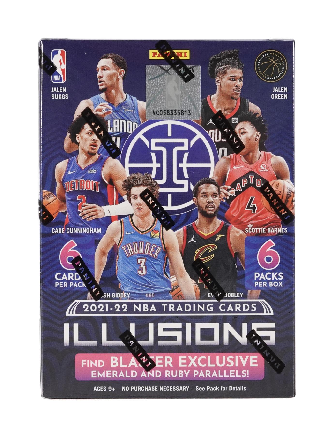 2021 Panini Illusions Football 6-Pack Blaster Box (Exclusive Parallels!)