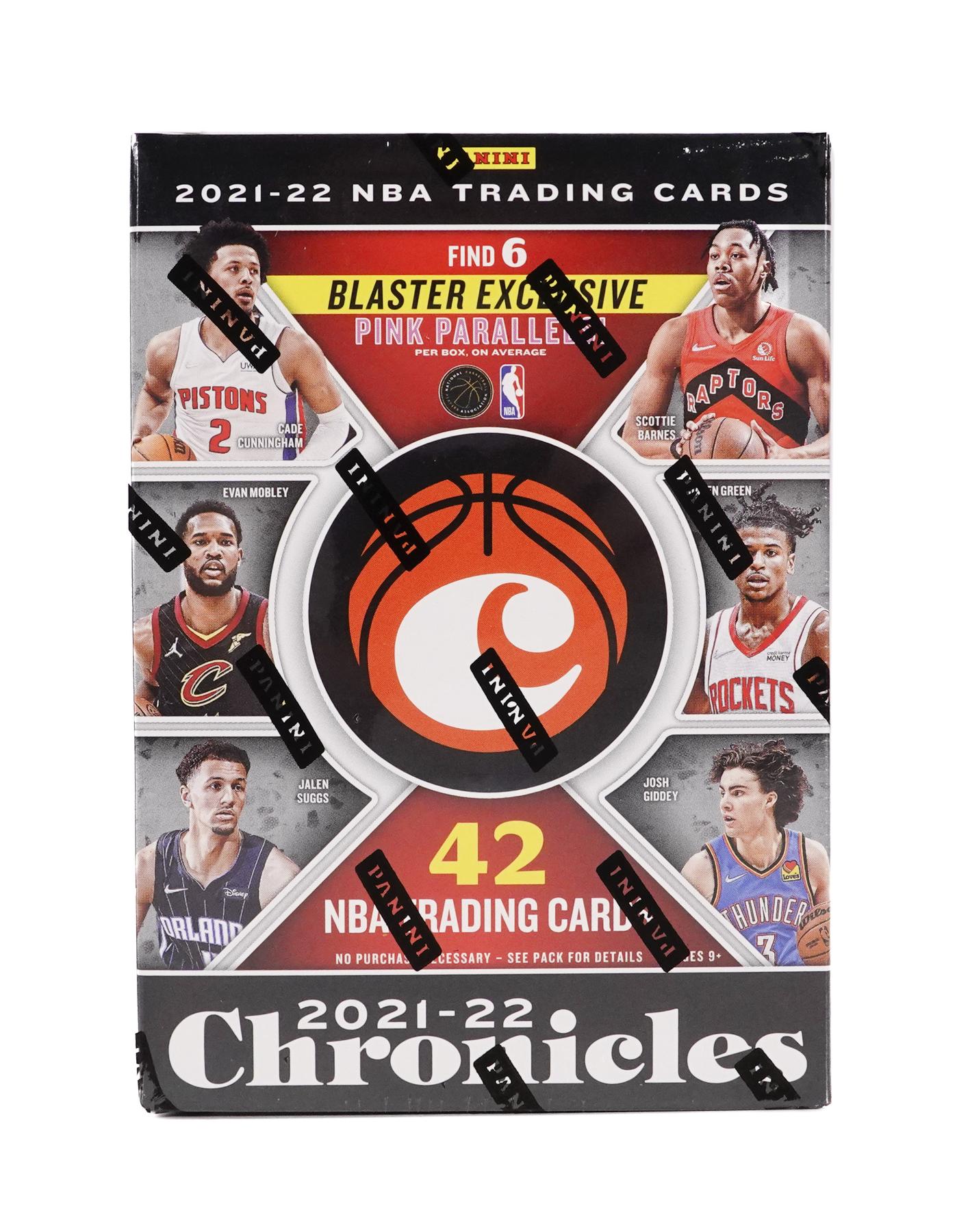 2021-22 Panini Chronicles NBA Trading Card Box (Hanger Pack)