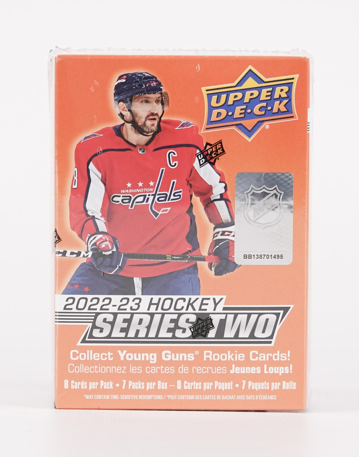 2022/23 Upper Deck Series 2 Hockey 7-Pack Blaster Box