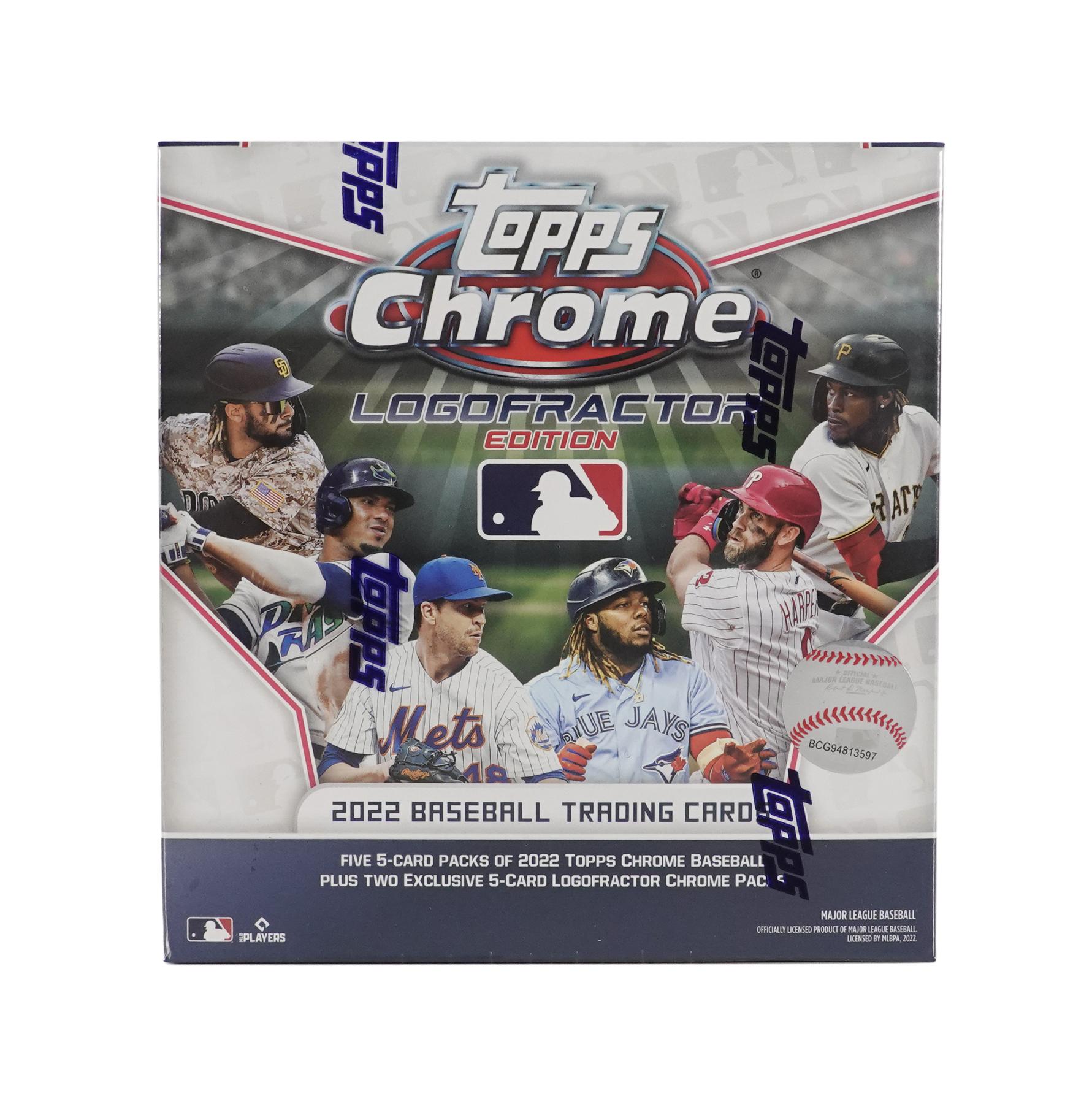 2022 Topps Chrome Logofractor Edition Baseball 10 Box Break #5