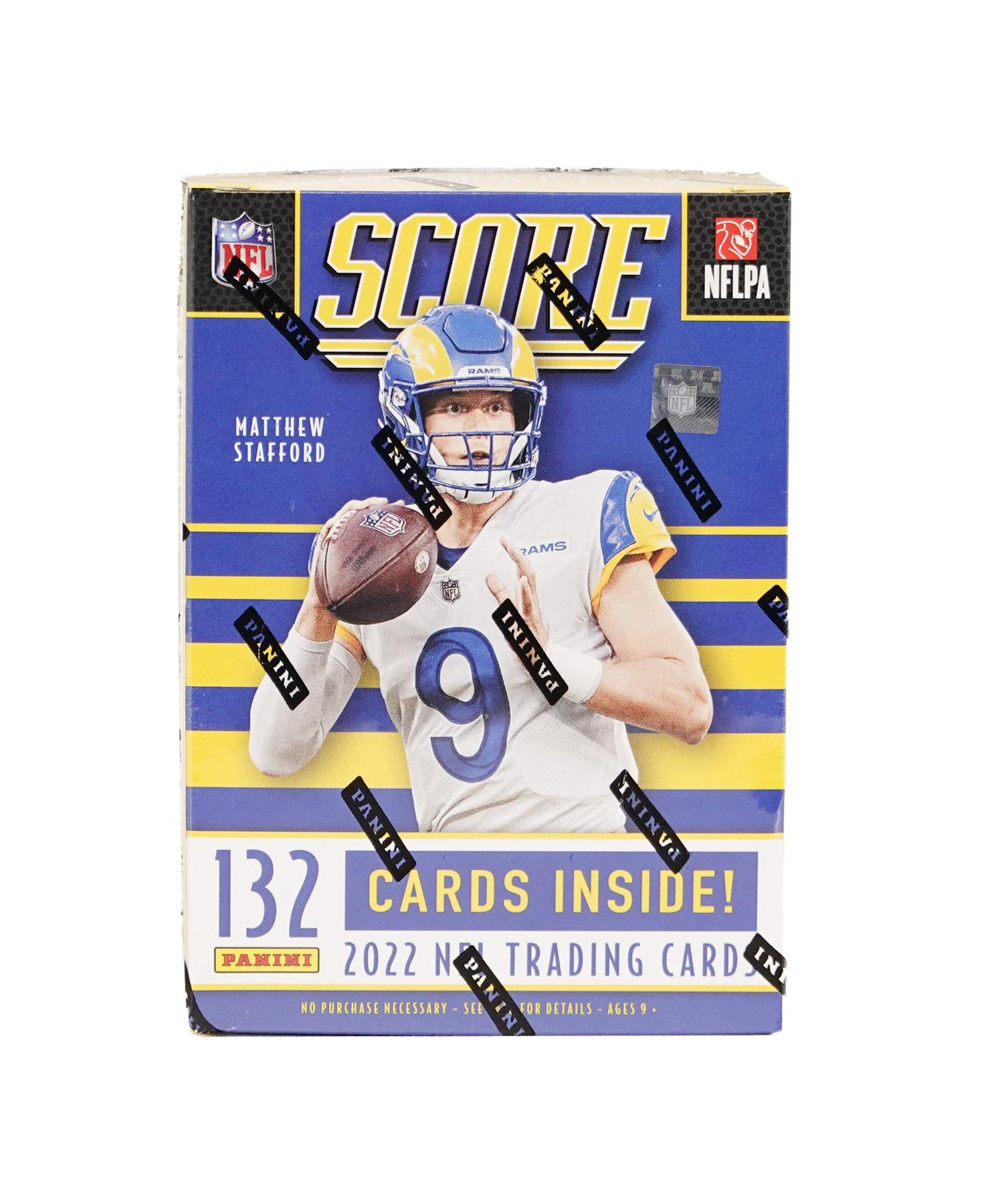 2022 Panini Score Football 6Pack Blaster Box (Gold Parallels!) DA