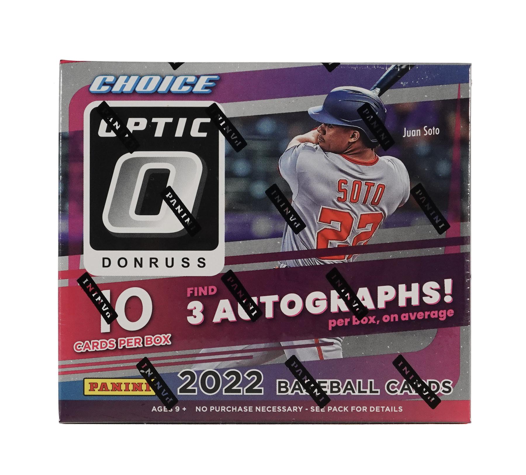 2022 Panini Donruss Optic Choice Baseball Hobby Box | DA Card World