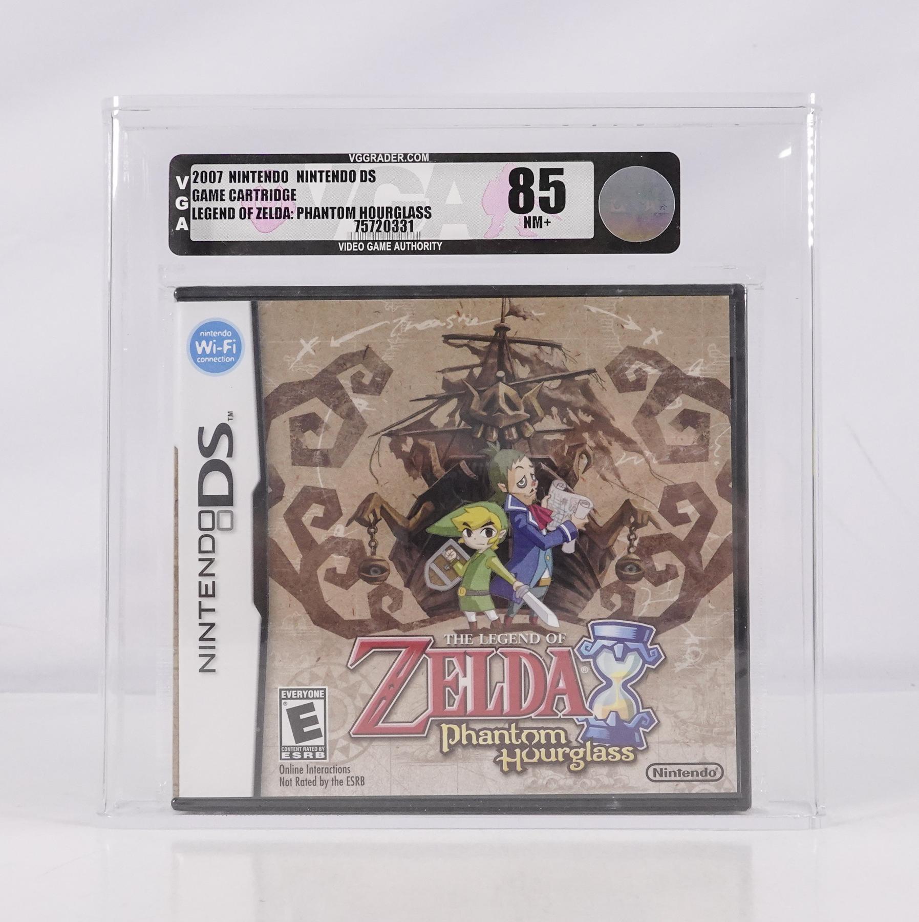 Nintendo DS The Legend of Zelda Phantom Hourglass VGA 85+ NM | DA Card ...