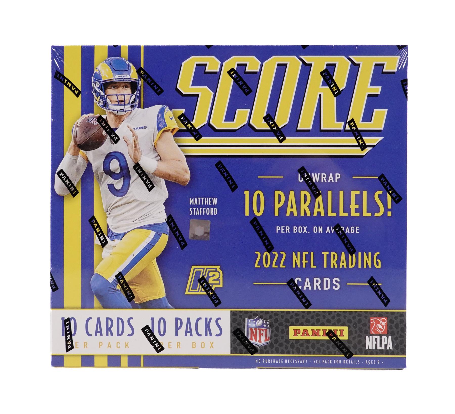 2021 Panini Score Football NFL Trading Cards Hobby Box H2 Hybrid Factory  Sealed! 613297968153