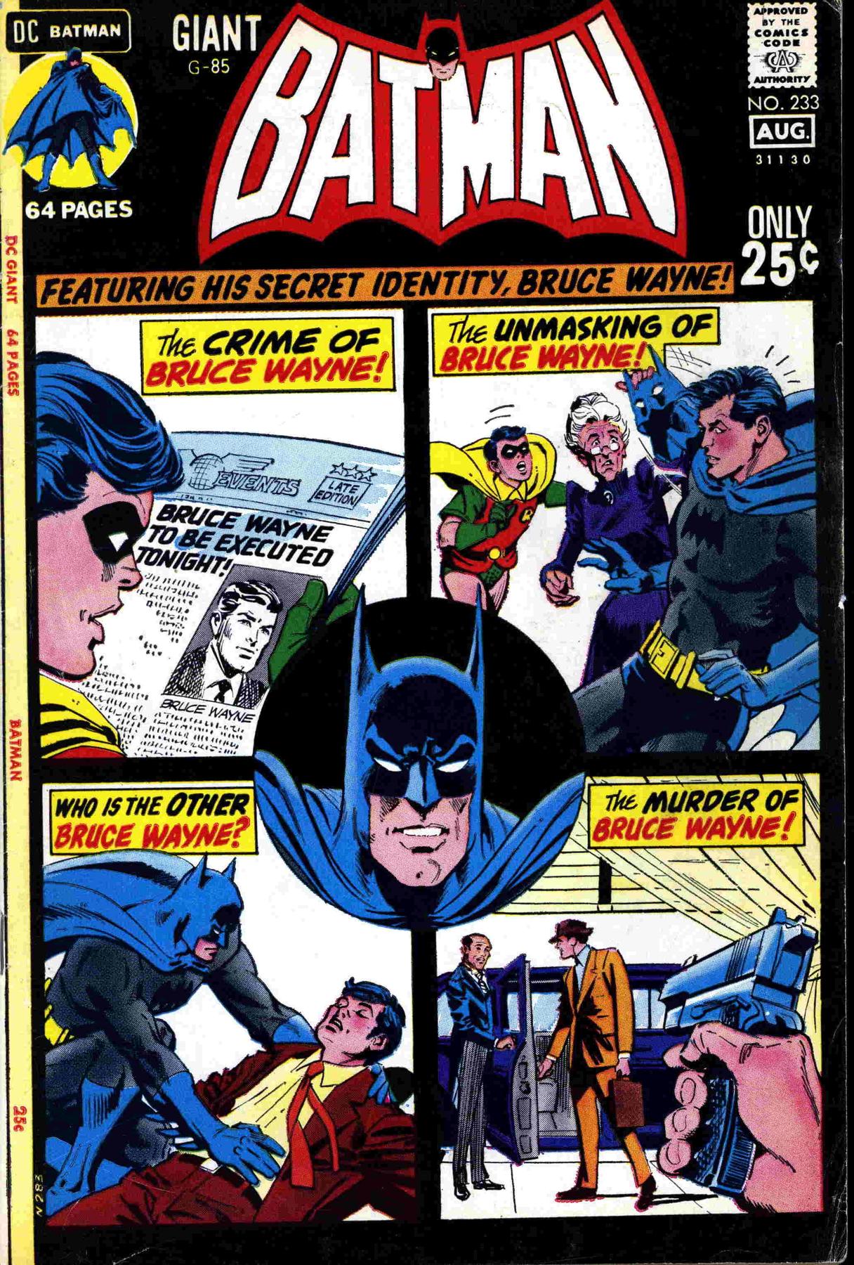 Batman #233 FN | DA Card World