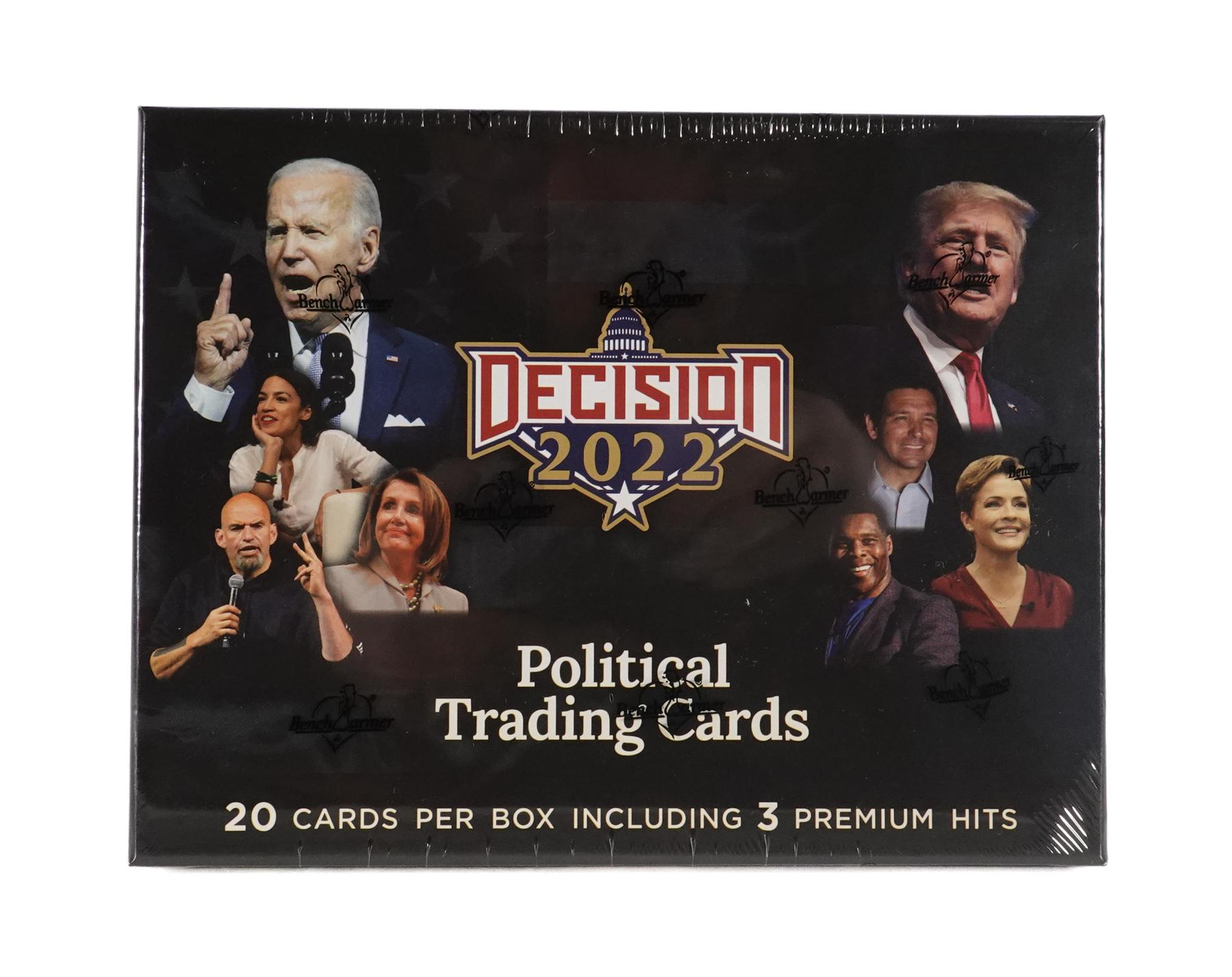 Leaf Decision 2022 Hobby Box DA Card World