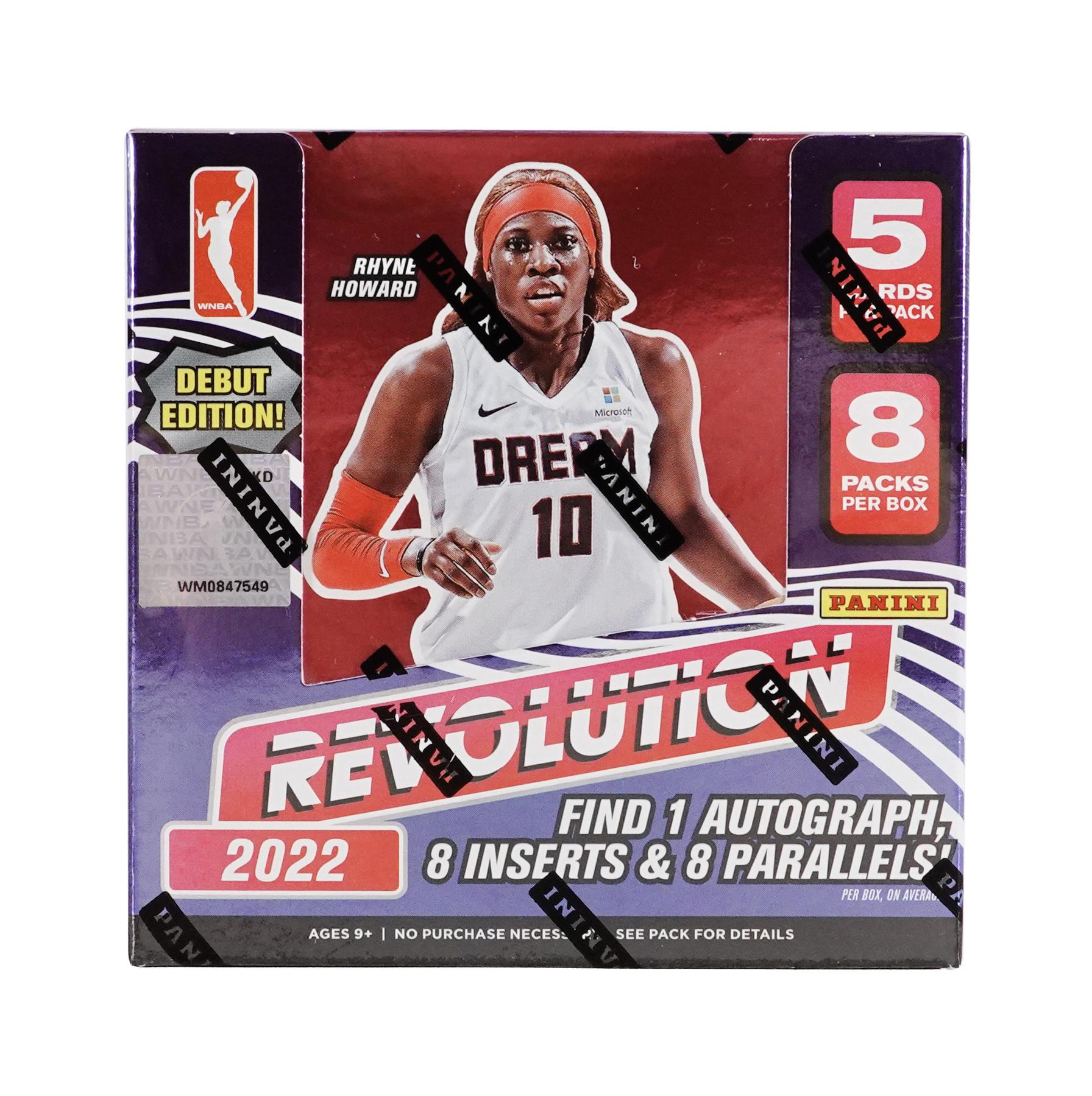 WNBA 2022 REVOLUTION BASKETBALL HOBBY(女子バスケットボール)[1ボックス] コレクション uig