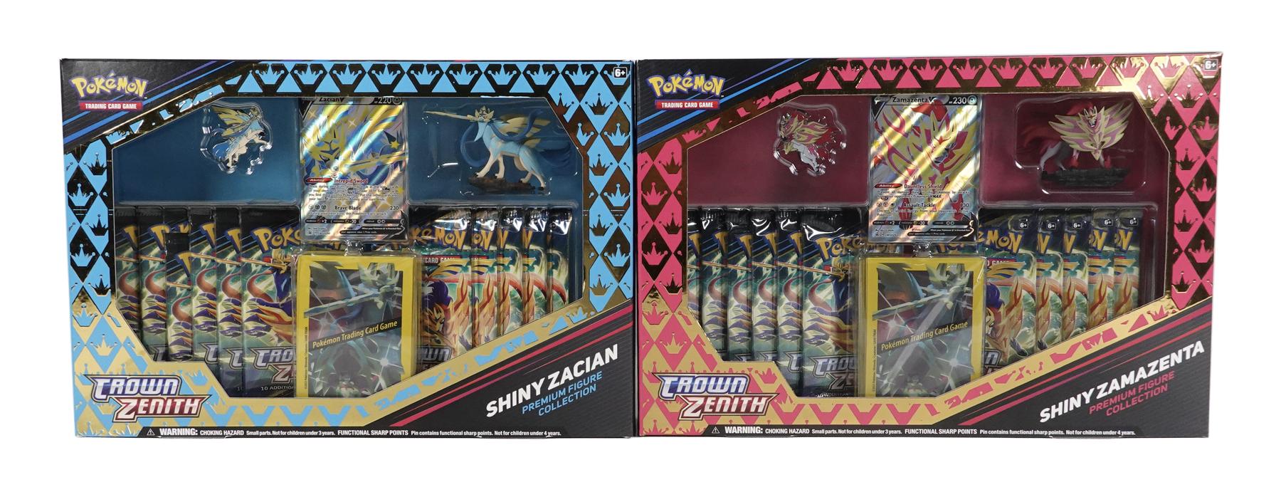 What's in the Shiny Zamazenta V Premium Figure Collection Box?! 