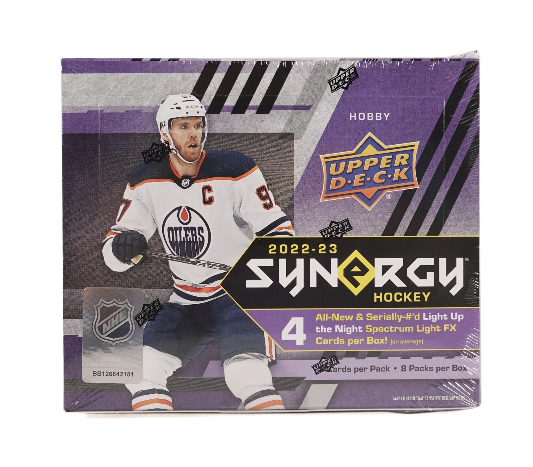 2020-21 Upper Deck Synergy Hockey Checklist, Team Sets, Box Info