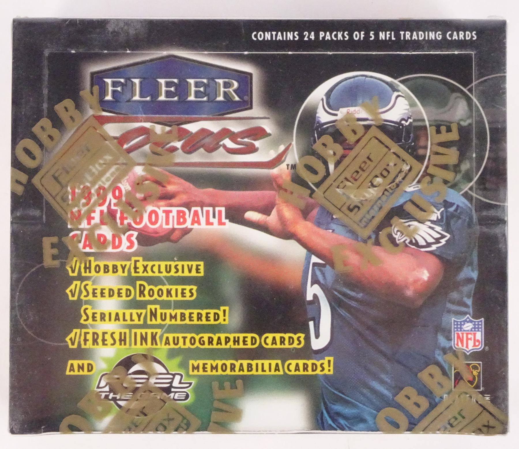 1999 Fleer Focus Football Hobby Box Reed Buy Da Card World