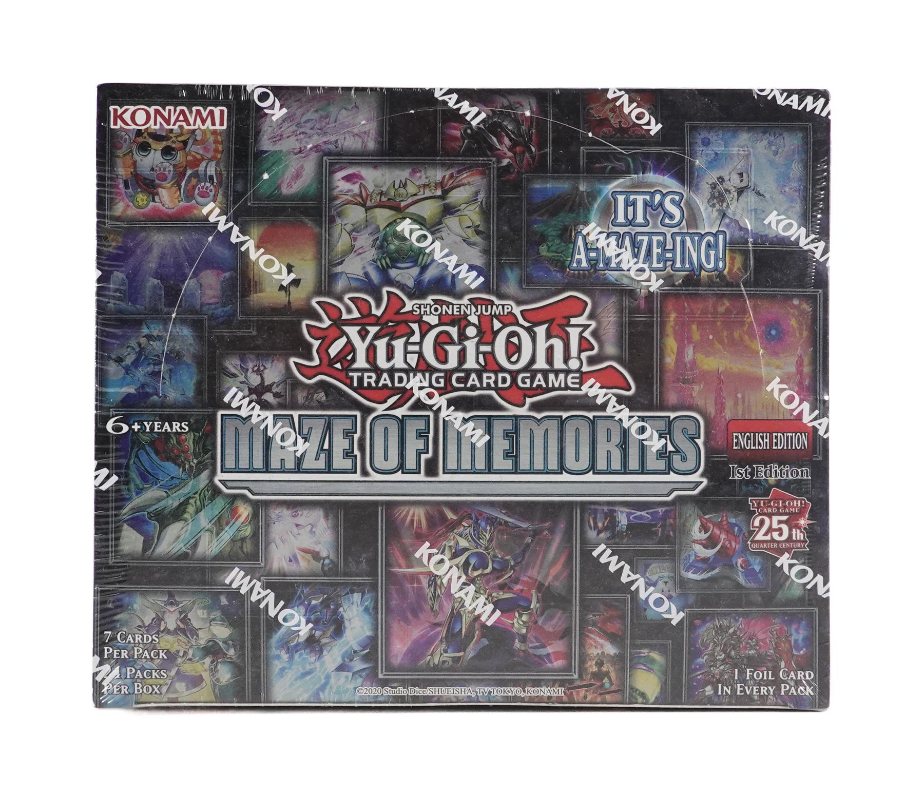 Yu-Gi-Oh Maze of Memories Booster Box