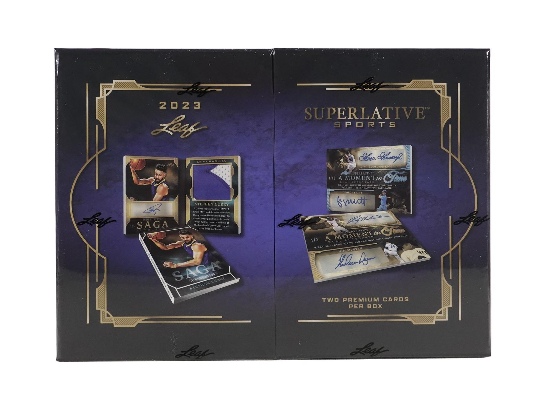 2023 Leaf Superlative Multi-Sport Hobby Box | DA Card World