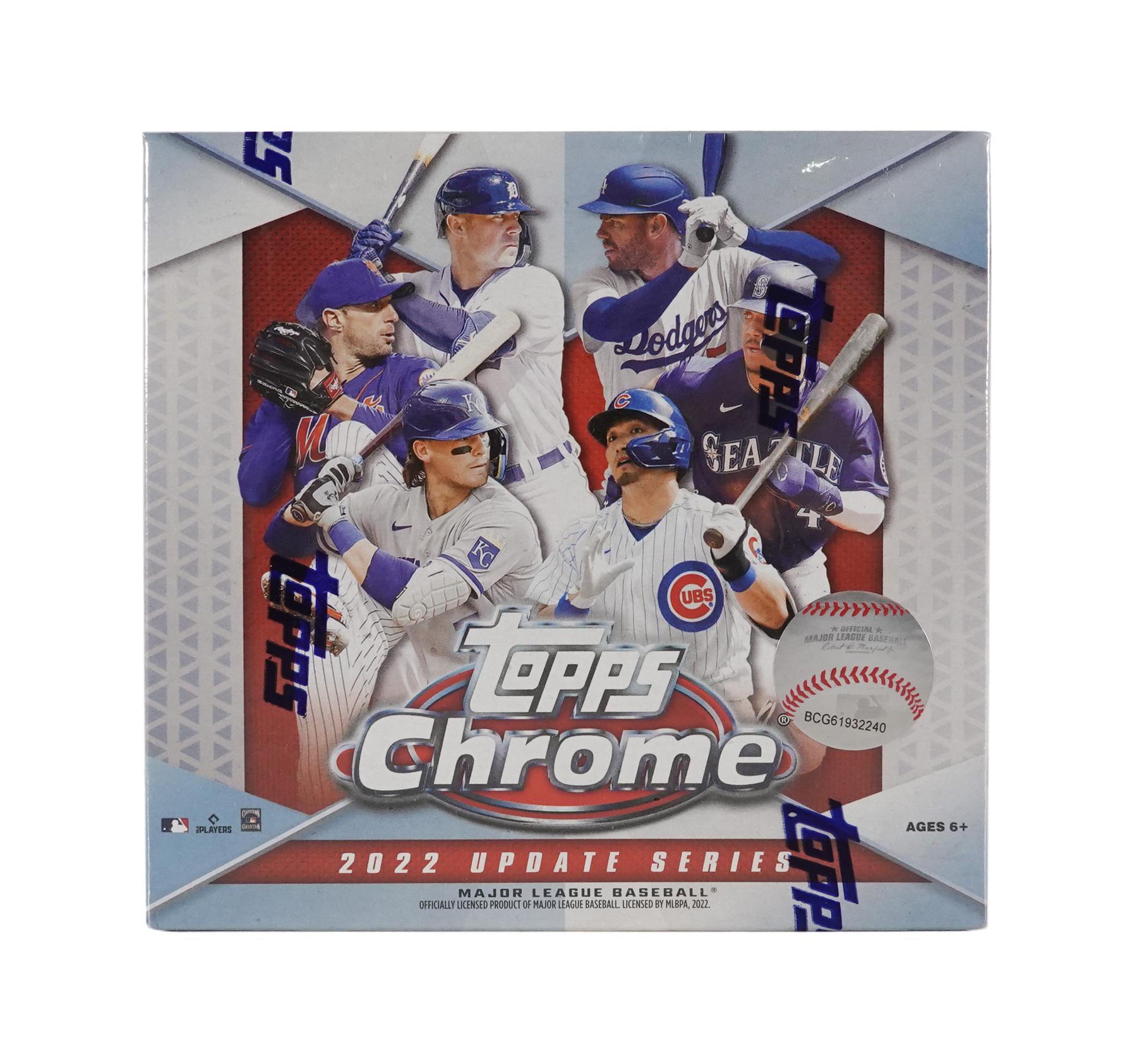 Topps 2022 MLB Trading Cards - Chrome Update Holiday Mega Box