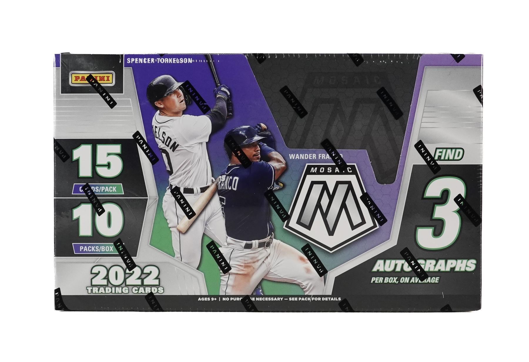 2022 Panini Mosaic Baseball 20ct. Hanger Pack