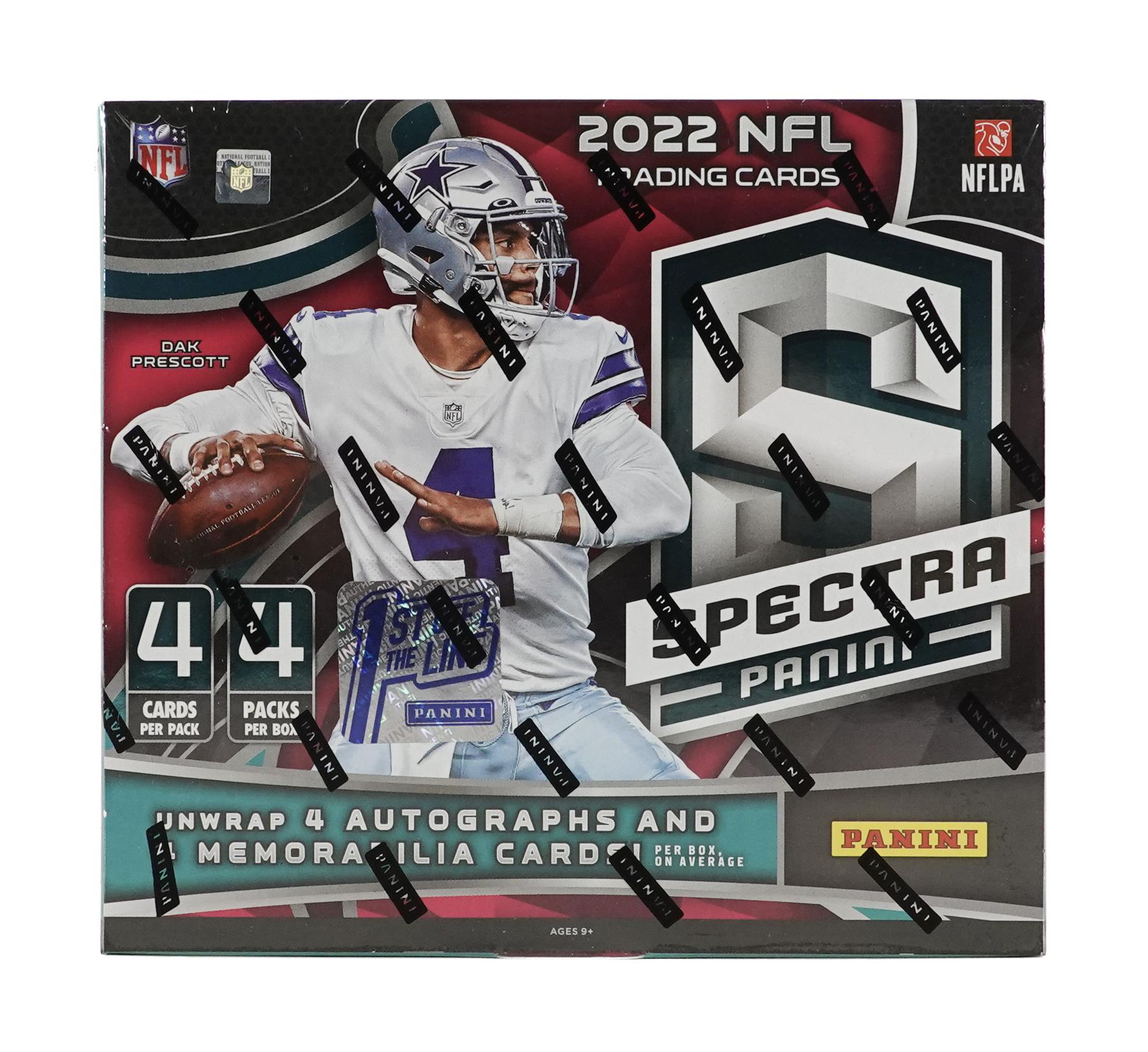 2021 Panini Spectra Football Hobby Box NFL