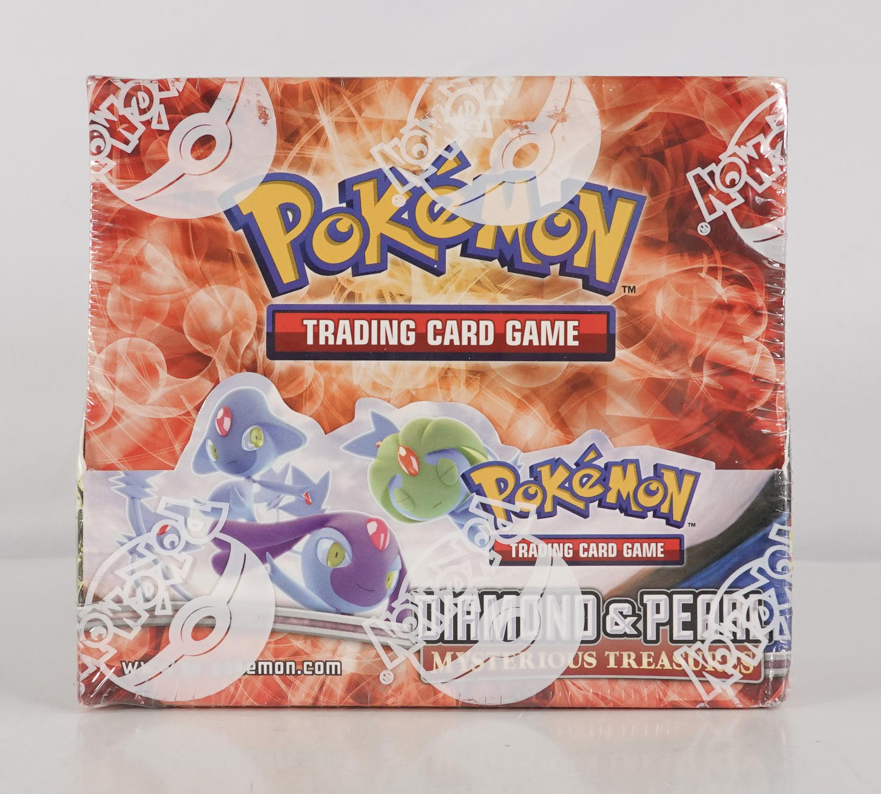 Pokemon Diamond & Pearl DP Mysterious Treasures Booster Box 778729 | DA ...