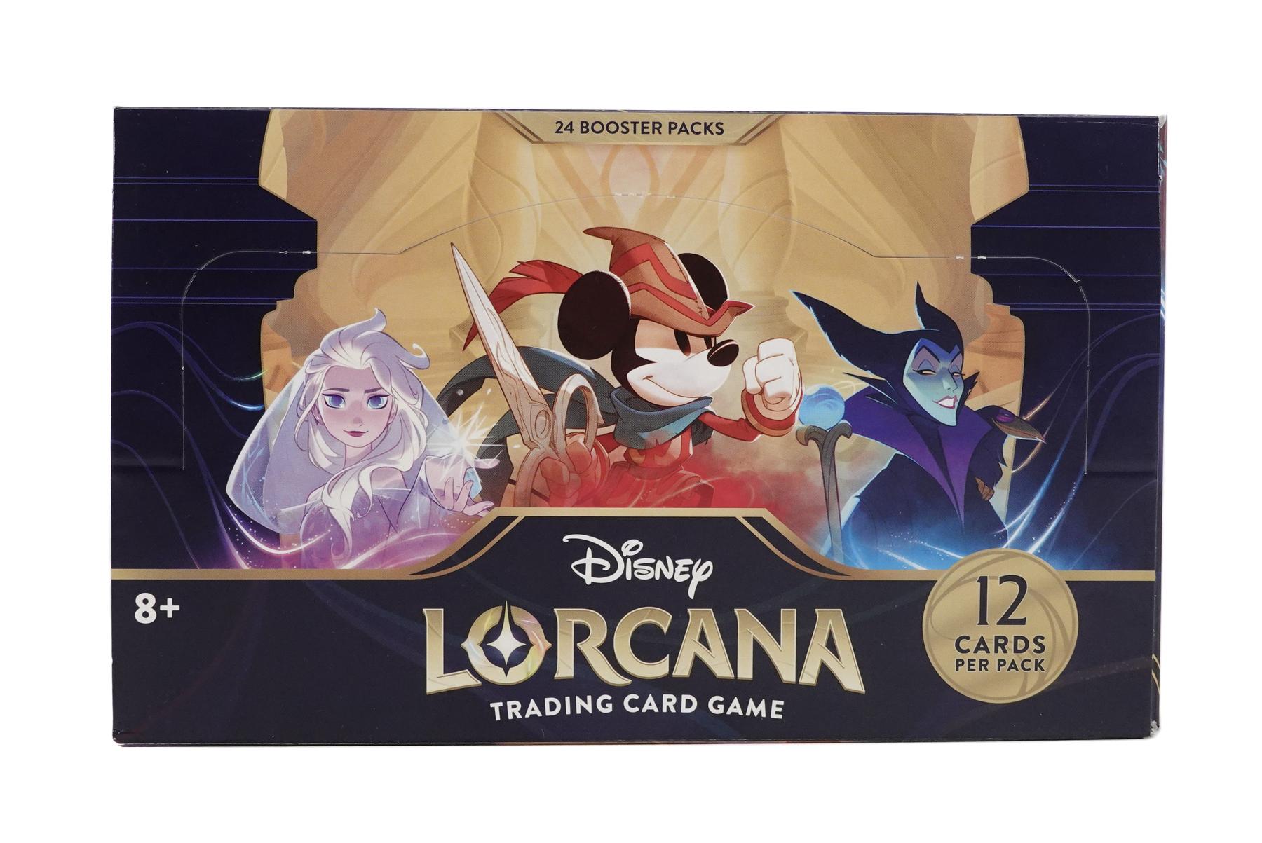 Disney Lorcana The First Chapter Booster 4Box Case DACW Live 12