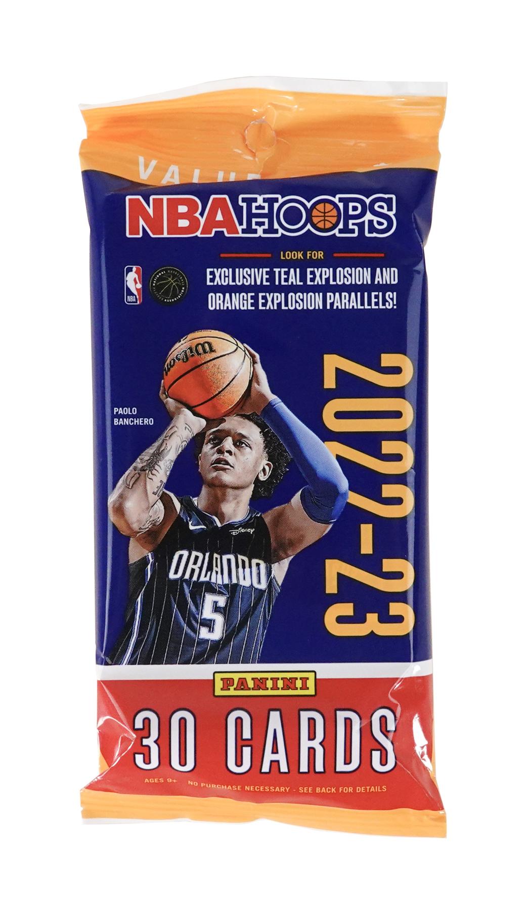 2022/23 Panini NBA Hoops Basketball Jumbo Value Pack DA Card World