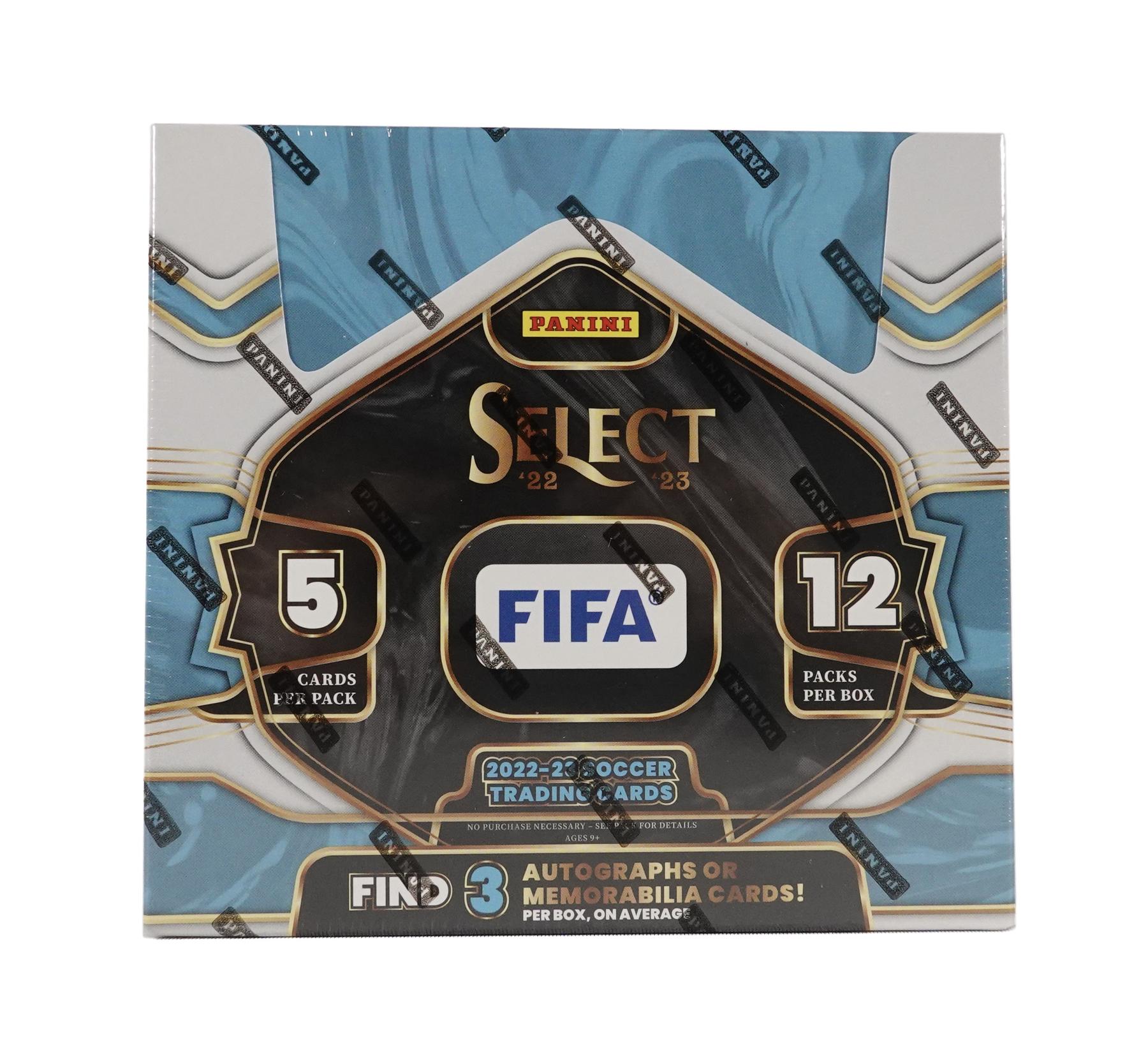 2022/23 Panini Select FIFA Soccer Hobby Box