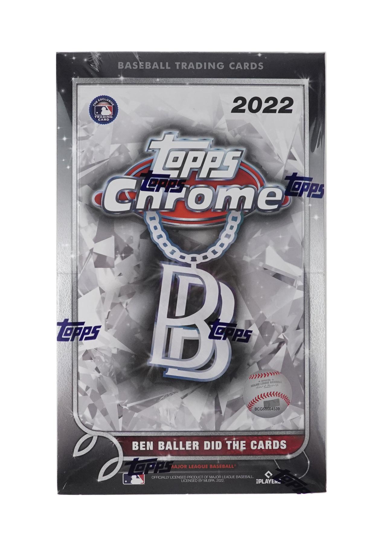 2022 Topps Chrome Baseball Ben Baller Edition Box DA Card World