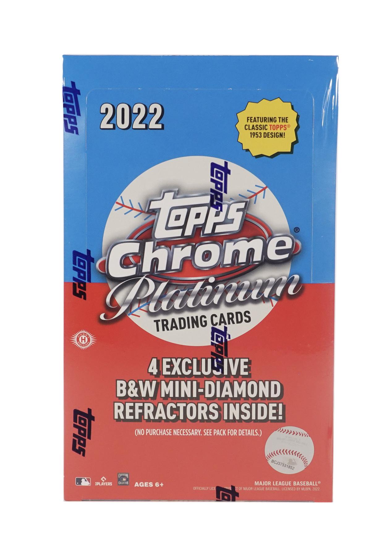 Topps Chrome Platinum Anniversary Baseball Hobby LITE Box DA Card World