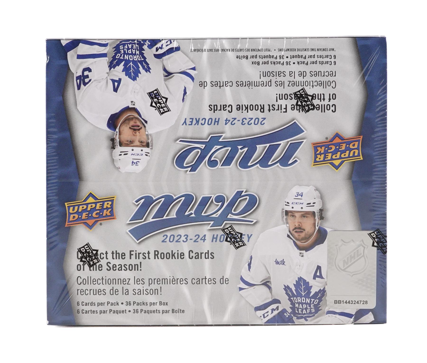 2023/24 Upper Deck MVP Hockey Retail 36-Pack Box