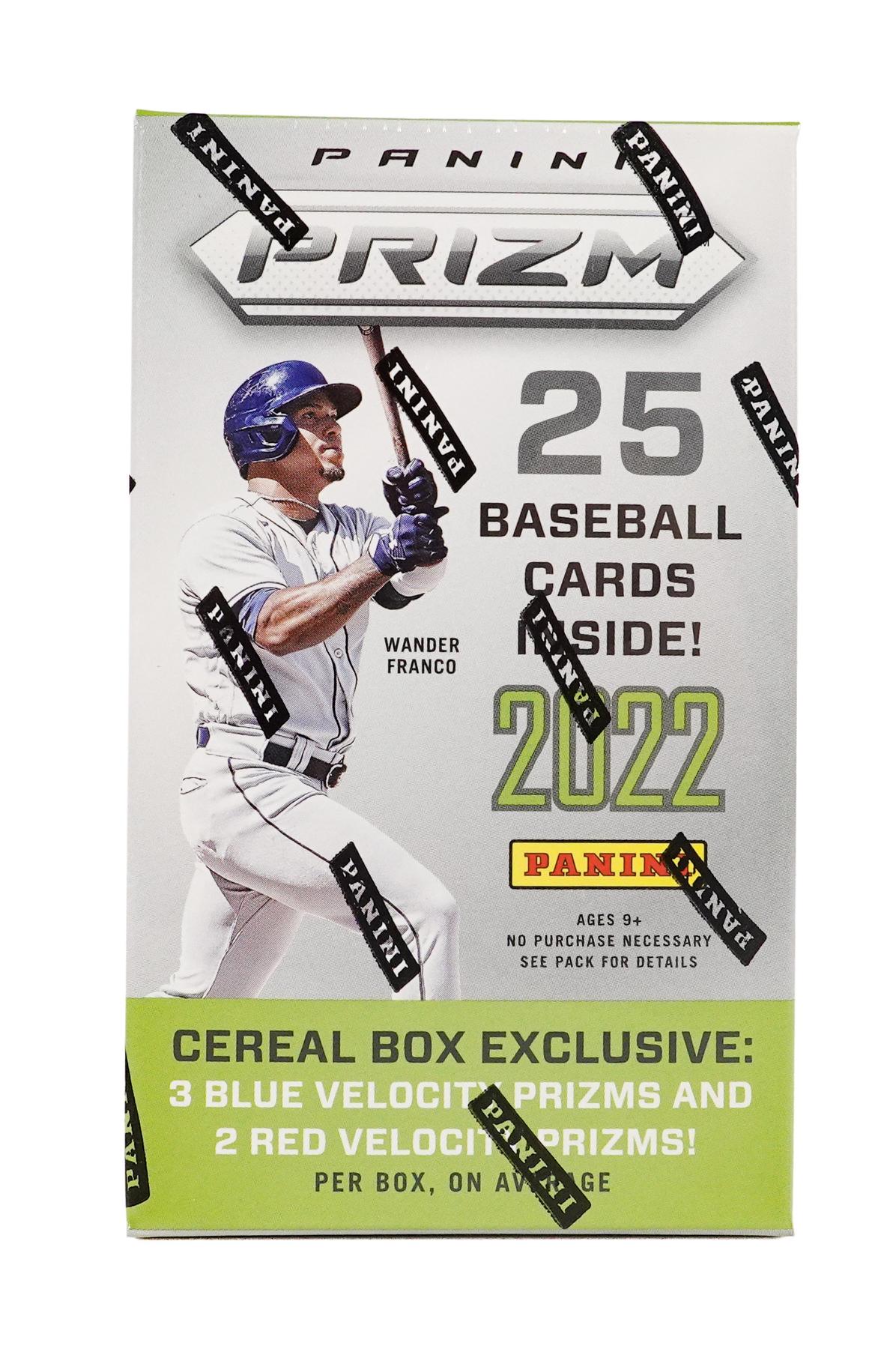 2022 Panini Prizm Baseball Cereal Box DA Card World