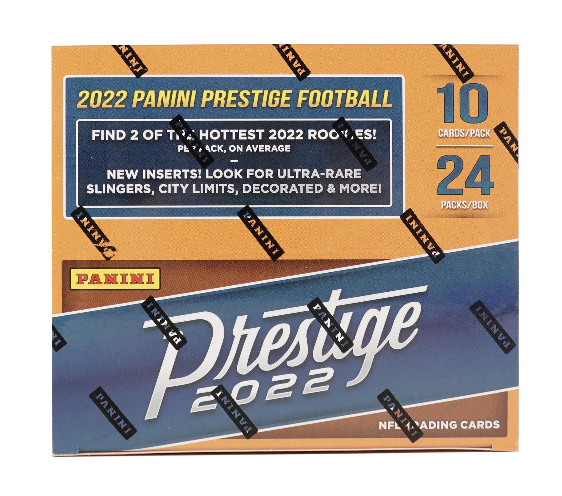 2022 Panini Prestige Football Blaster Box