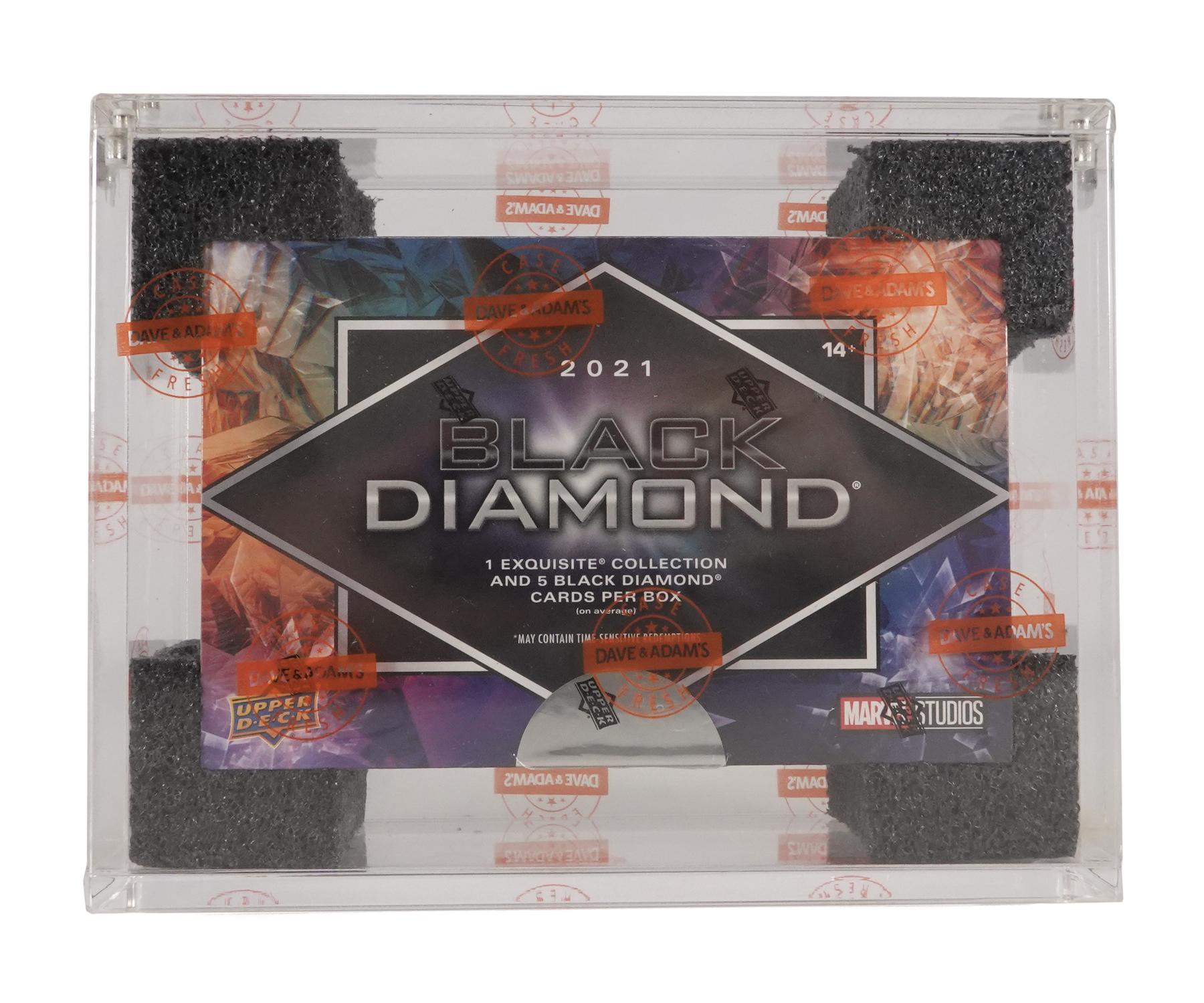 その他 THOR 2021 UPPERDECK MARVEL BLACK DIAMOND 2021 Upper Deck Marvel Black Diamond Hobby Box | Steel City