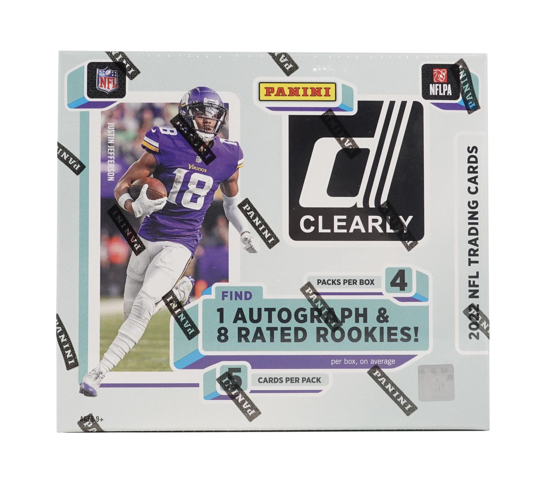 2021 Panini Clearly Donruss Football Hobby Box – NorCalHobbyShop