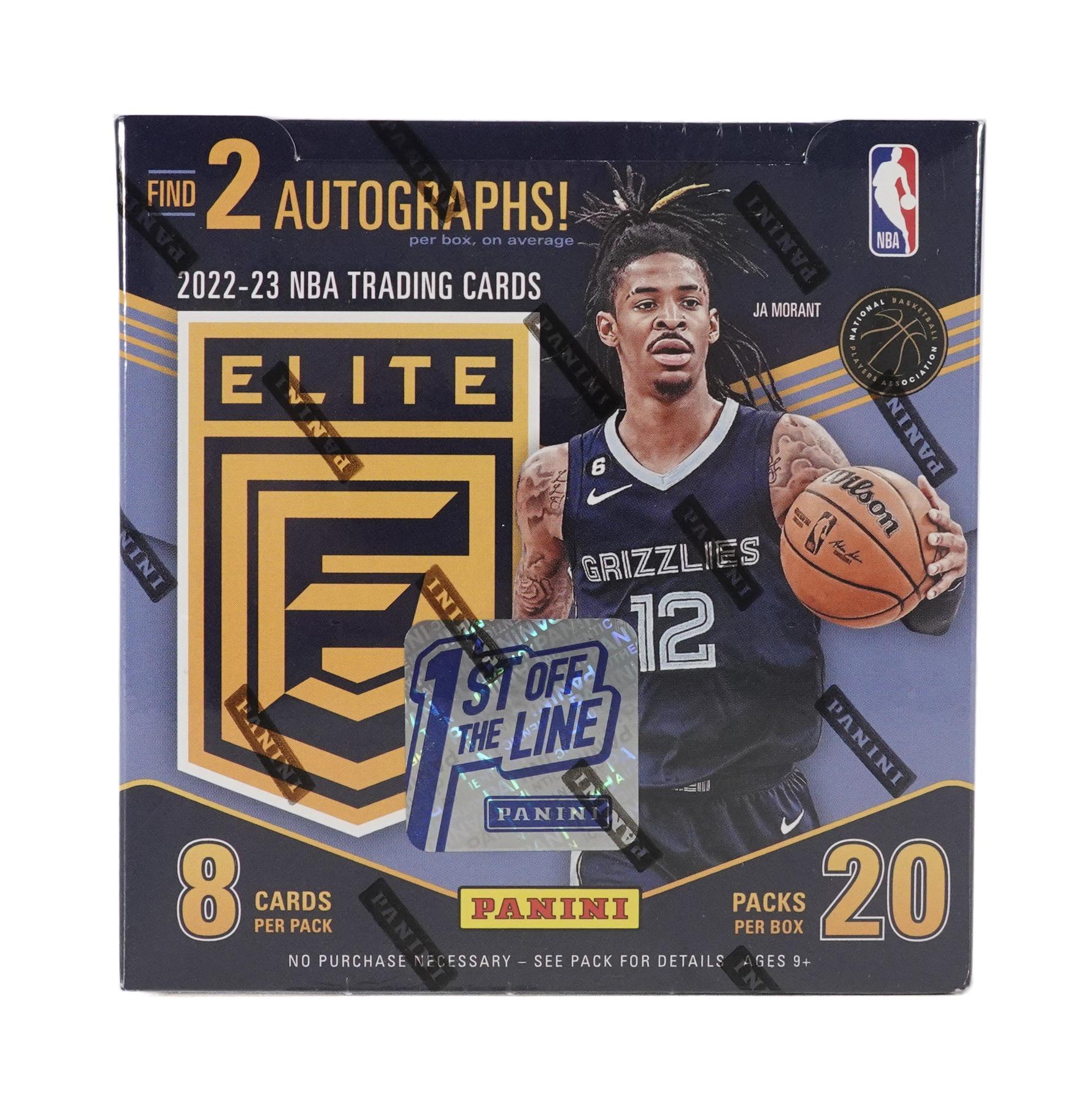 2022/23 Panini Donruss Elite Basketball 1st Off The Line FOTL Hobby Box ...