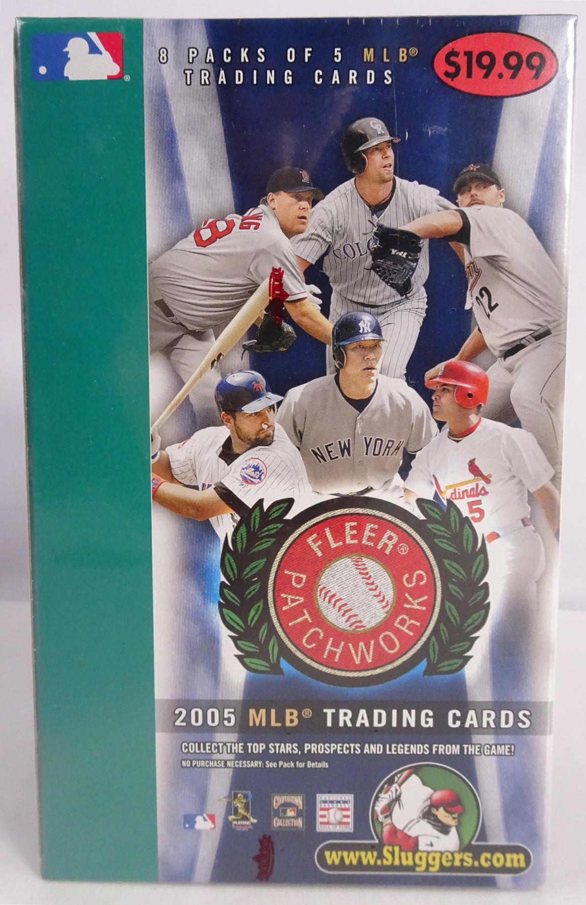 2005 Fleer Patchworks Baseball Blaster Box (Reed Buy) DA Card World
