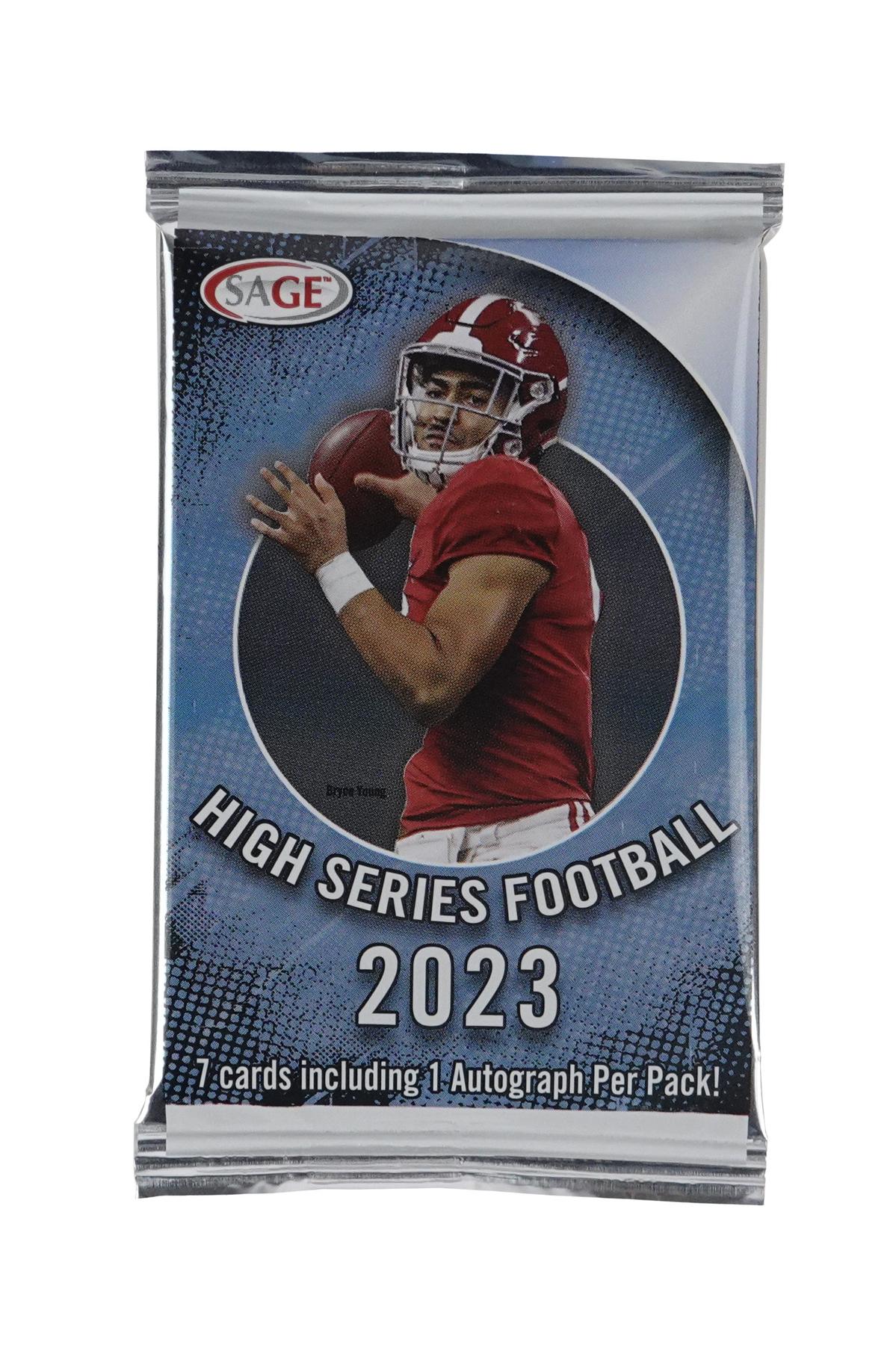 2022 Sage Football Draft Picks HIGH Series Blaster Box with 3 GUARANTEED  AUTOGRAPHS