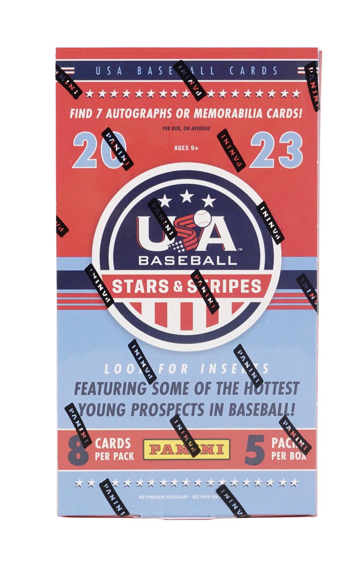 2023 Panini USA Stars & Stripes Baseball Hobby Box DA Card World