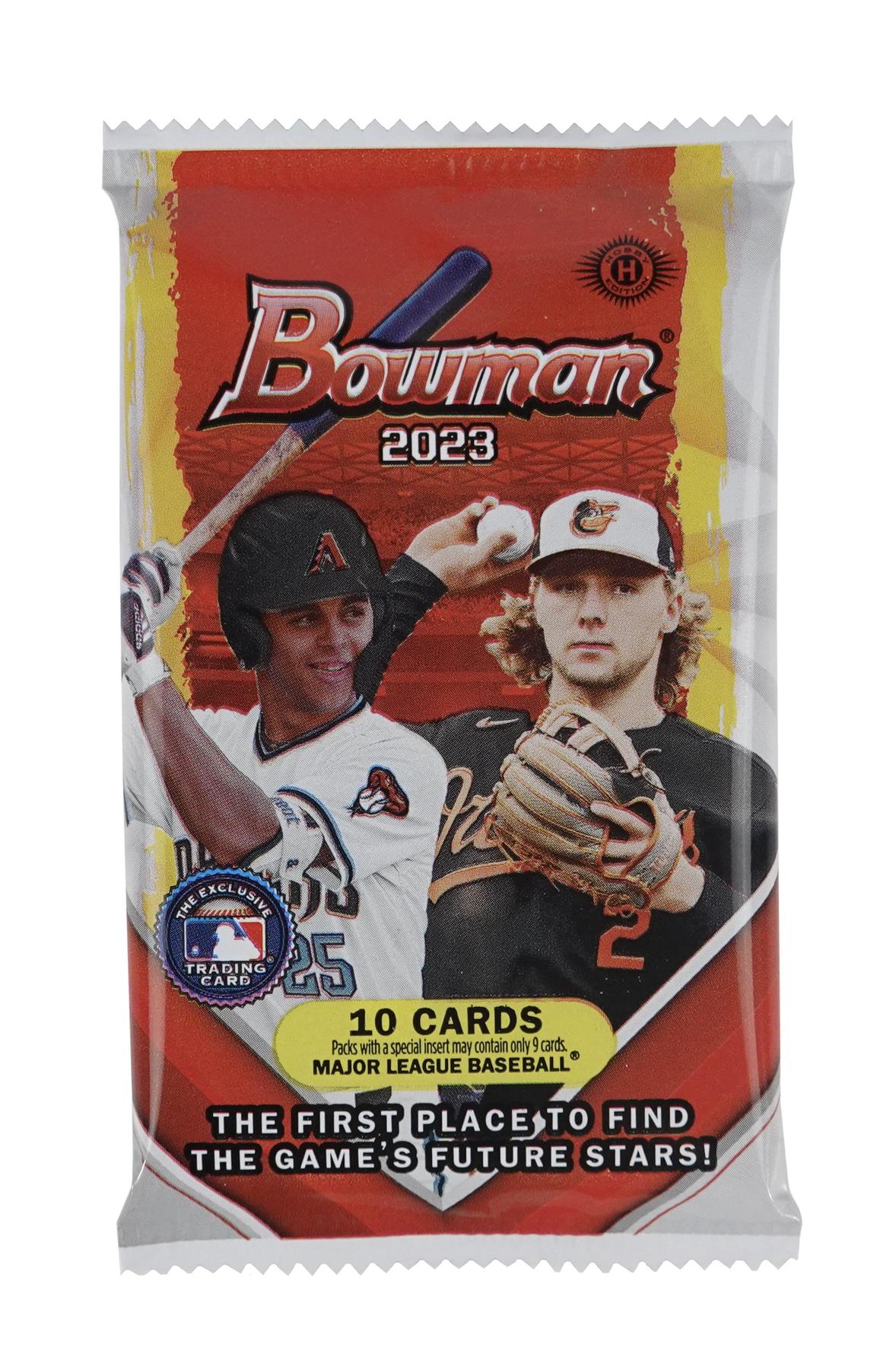 2023 Bowman Baseball Hobby Pack DA Card World
