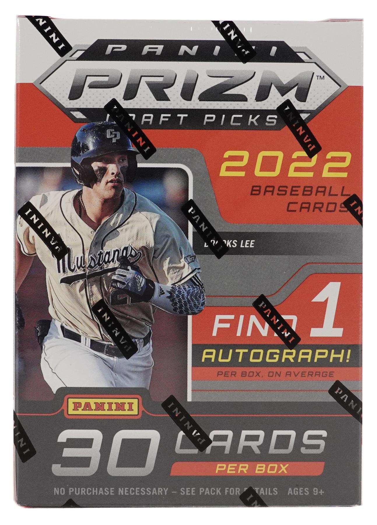 2021 Panini Prizm Draft Picks Baseball BLASTER box (5 pks/bx + one 6-card  Pink Velocity Prizm pack)