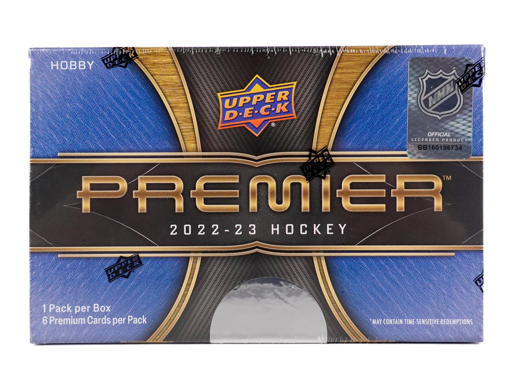 2022/23 Upper Deck Premier Hockey Hobby Box | DA Card World