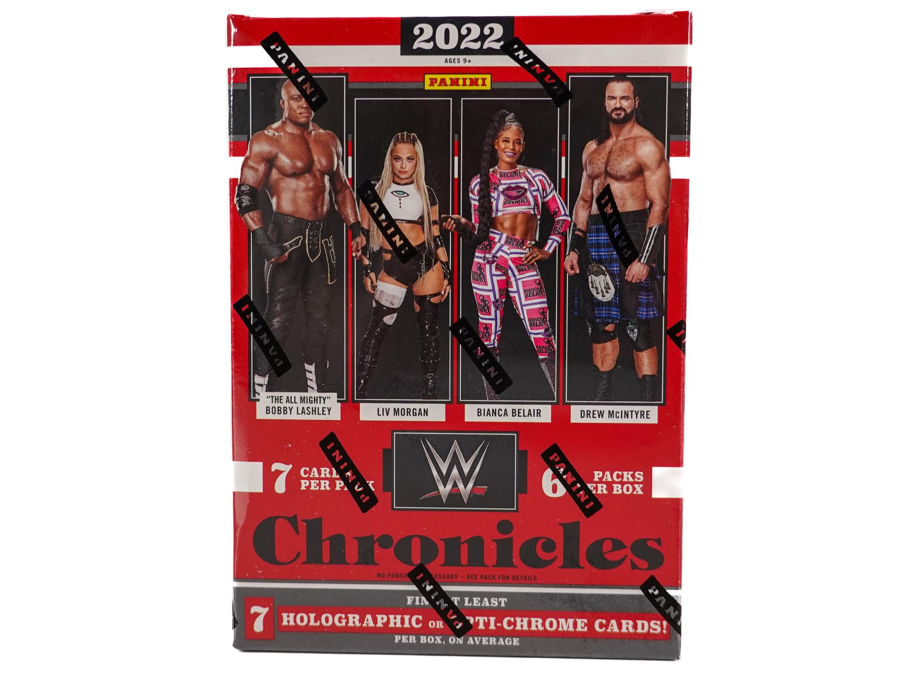 2022 Panini Chronicles WWE store Wrestling Factory Sealed Hobby Box