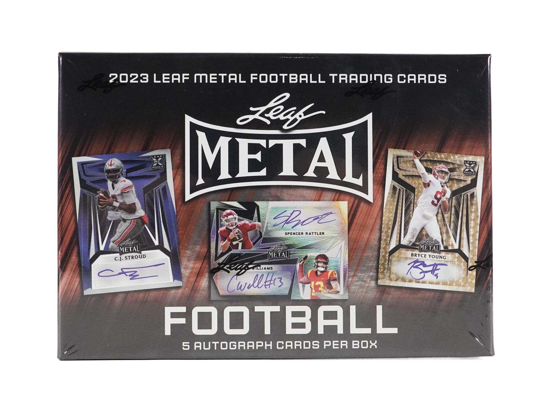 2023 Leaf Metal Football Hobby Box | DA Card World