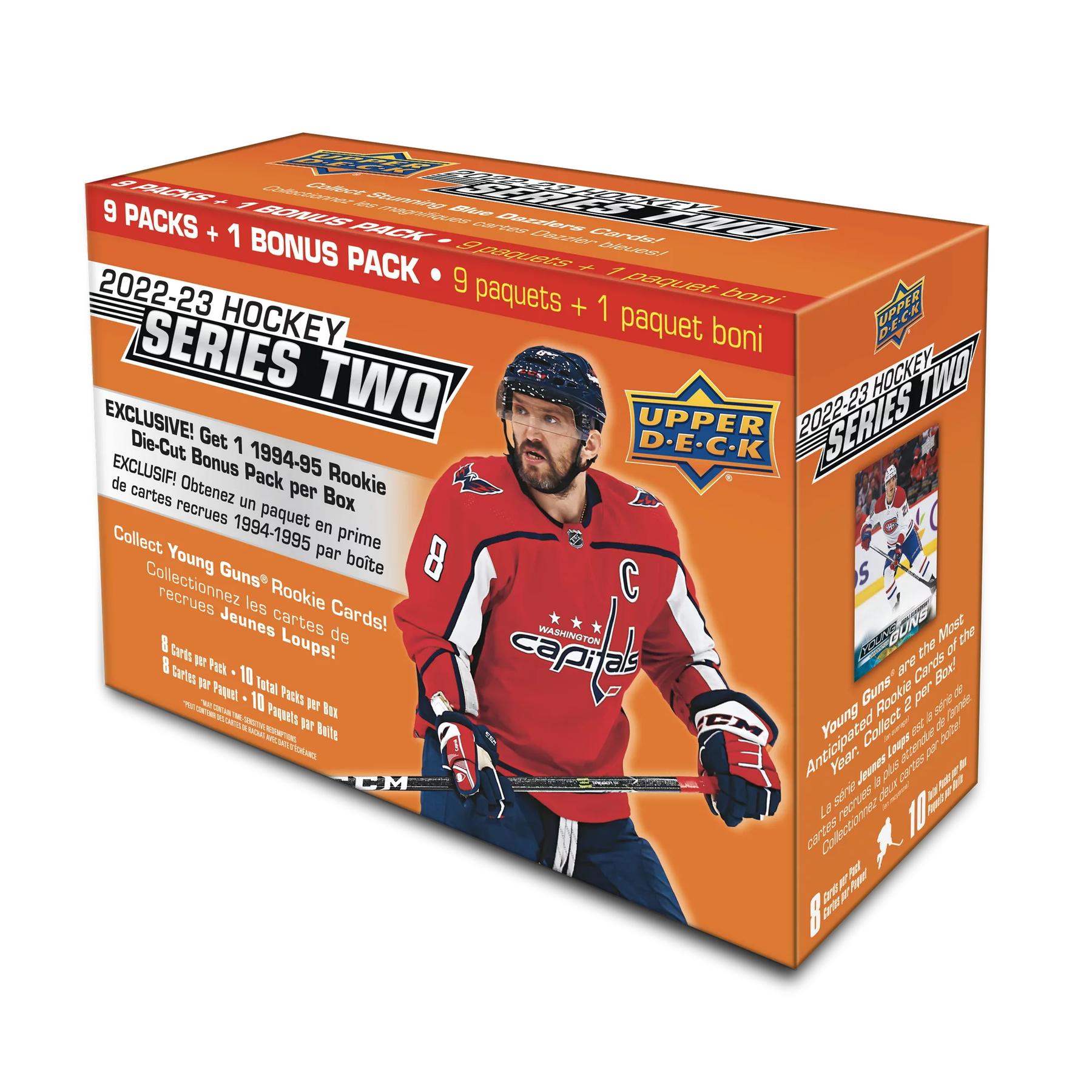 2022/23 Upper Deck Series 2 Hockey 10Pack Mega Box (1994/95 Rookie Die
